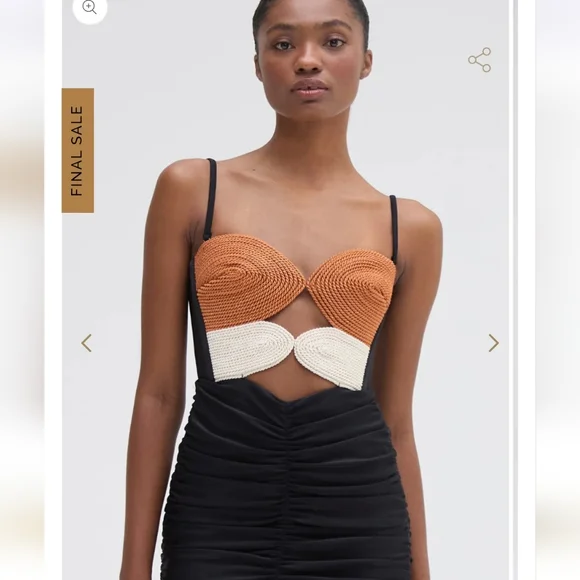 Patbo Braided Midi Dress - Picture 4 of 12